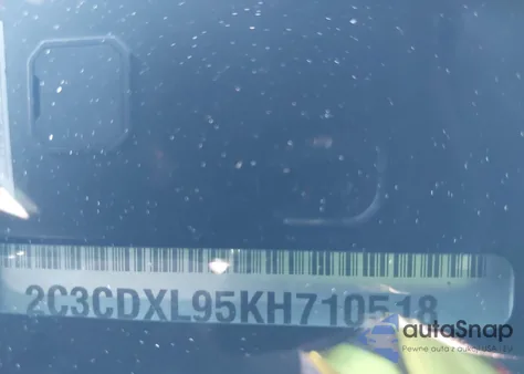 2019 Dodge Charger Srt Hellcat z USA, uszkodzony, nr VIN 2C3CDXL95KH710518